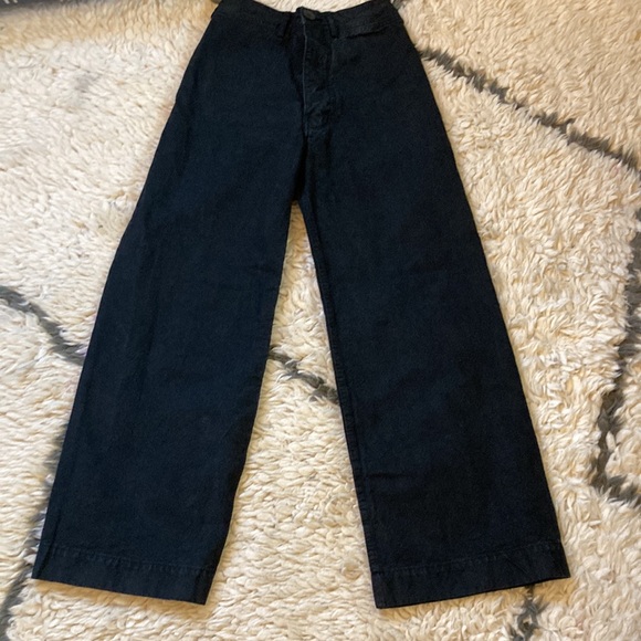 Jesse Kamm Sailor Pants Size 2 Black - Picture 5 of 16